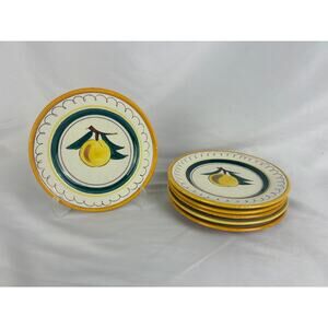 Stangl Pottery Fruit Salad Plates Set of 5 Vintage Trenton NJ